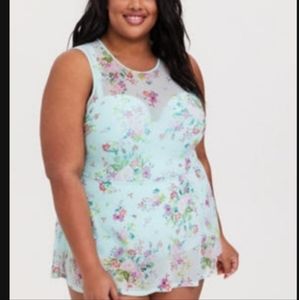 Torrid swim dress size 3